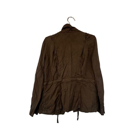 Maison Jules Olive Green Utility Jacket - Size Medium - Picture 3 of 5